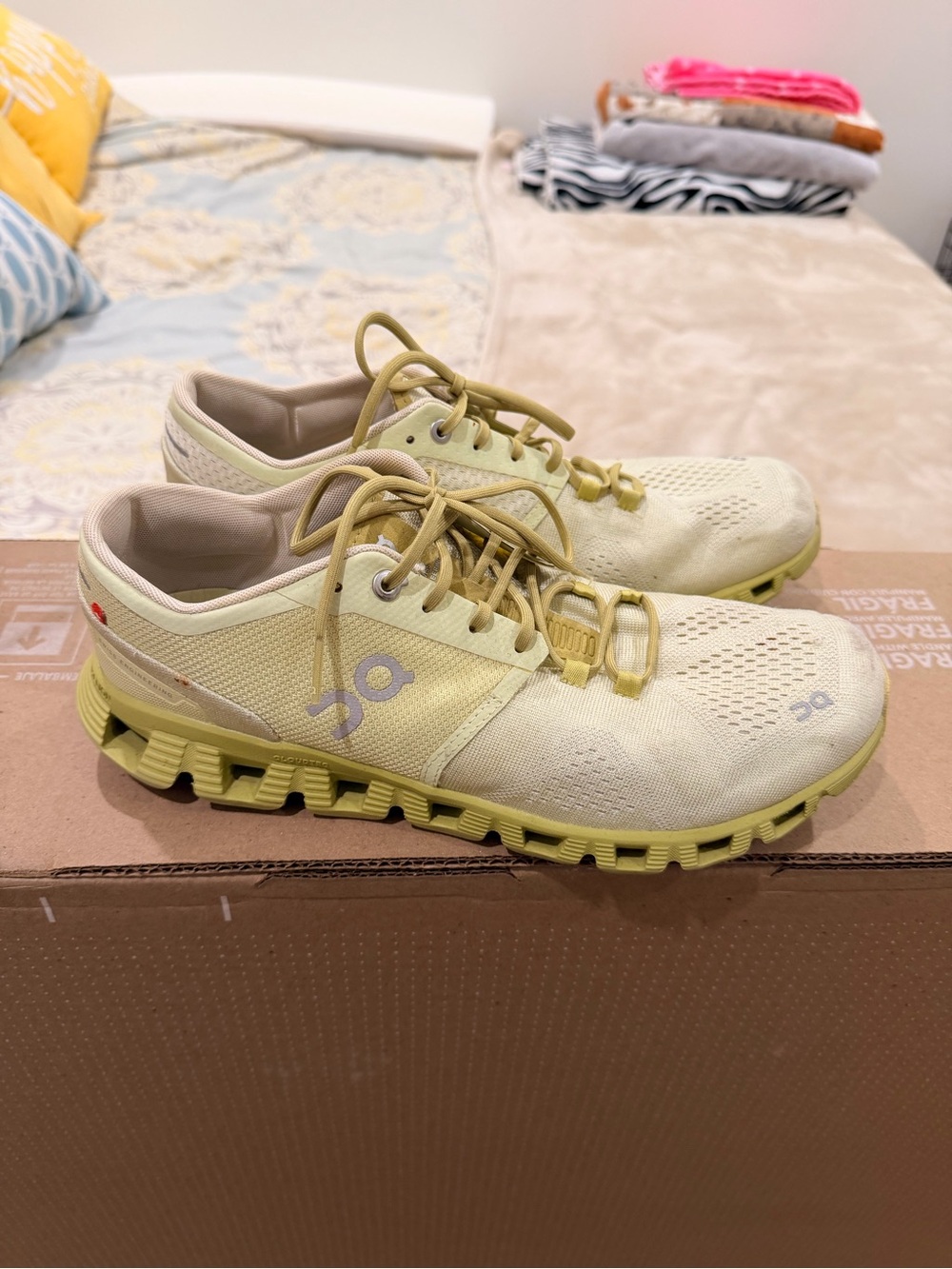 On Running Women’s Cloudswift Athletic Shoes - Light Yellow